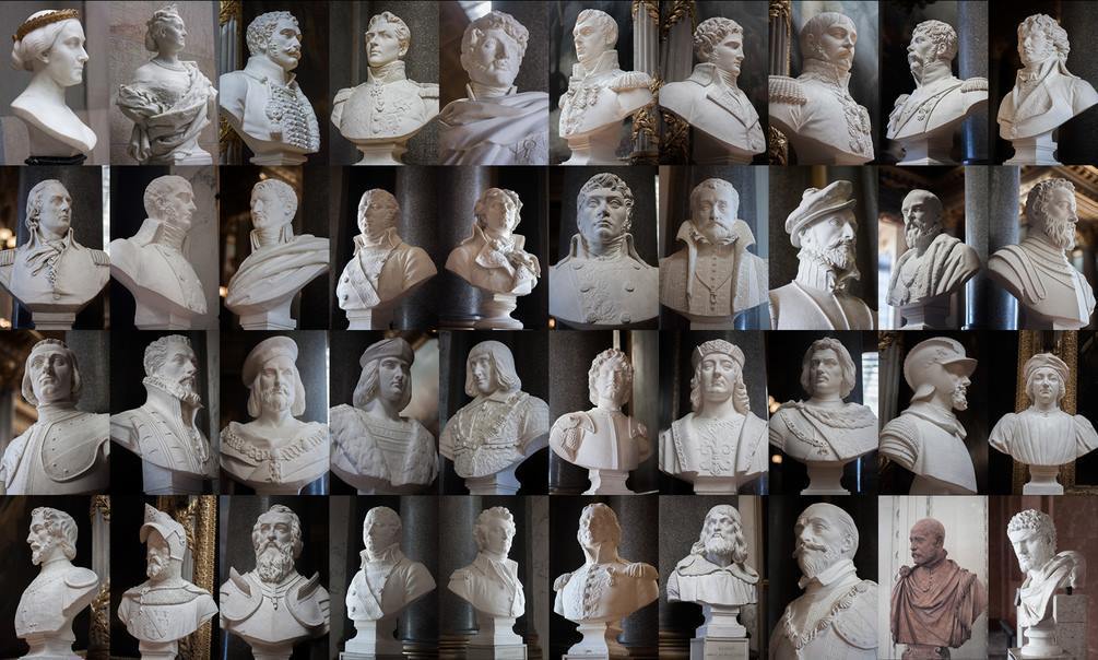 références de bustes et statues